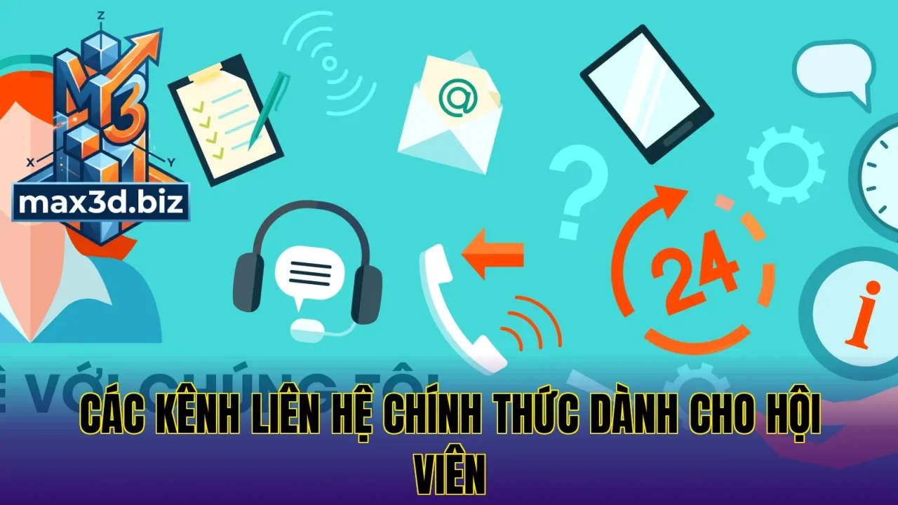 Các kênh liên hệ chính thức dành cho hội viên