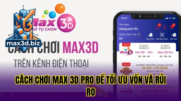 Cách chơi max 3d pro để tối ưu vốn và rủi ro