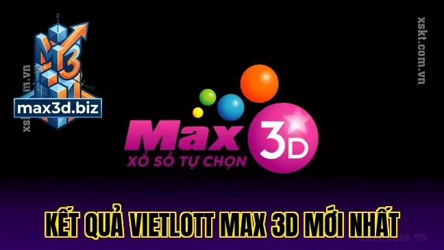 Kết quả vietlott max 3d mới nhất
