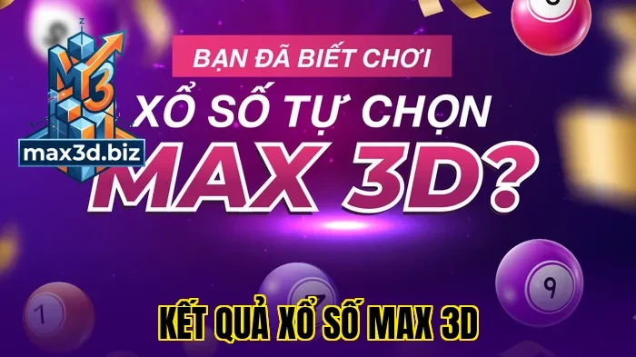 Kết quả xổ số max 3d