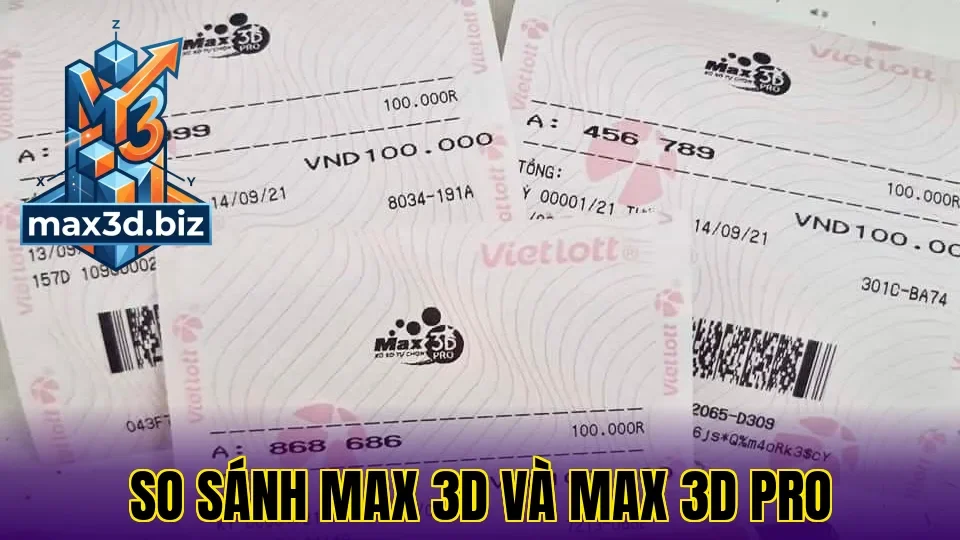 So sánh max 3d và max 3d pro