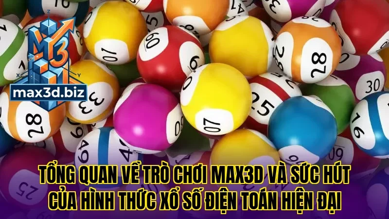 Tổng quan về trò chơi Max3D và sức hút của hình thức xổ số điện toán hiện đại
